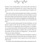 I

WER IST DA?

Dekoratives Ornament darunter. Text über Herzklopfen und Jagd auf einen Hirsch im Wald. Seite 5.