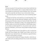 Kapitel "01." mit floralen Verzierungen. Text beginnt mit "Jesse" und beschreibt eine hitzige Familiendiskussion.