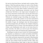 Der Text trägt den Titel "PROLOG". Darunter beginnt eine Erzählung: Jemand tritt aus einem Portal, gefolgt von einem schwarzen Strudel.