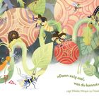 „Dann zeig mal, was du kannst“, sagt Waldo Wespe zu Frieda Fliege. Bunte Käfer und Pflanzen in einer lebendigen Illustration.