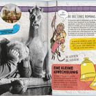 Kathedrale Notre Dame: Der bucklige von Notre Dame. Wer war Hugo? Eine kleine Abwechslung. Illustration von Quasimodo.