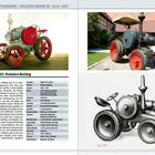 LANZ Kraftgespann Bulldog-Reihe HL 1912-1927. LANZ 12 PS HL Verkehrs-Bulldog. Historische Traktorenabbildungen und Text.