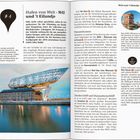 #4 Hafen von Welt – MAS und 't Eilandje. Text beschreibt Sehenswürdigkeiten in Antwerpen. Bild zeigt modernes Gebäude.