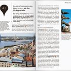 Skārņu iela #1: Zu den hanseatischen Wurzeln – an der Skārņu iela. Staunend blicken die Rigaer Bremer Stadtmusikanten Gen Westen.