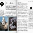 "Barocke Symphonie – Dom und St. Peter" steht im Mittelpunkt. Der Text beschreibt die Architektur und Geschichte des Doms.