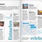 Seite 37 Union Square, Seite 43 Grand Central Terminal, Seiten über Museen, Theater, und Sehenswürdigkeiten in Midtown, Karte.