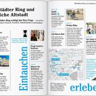 Altstädtische Sehenswürdigkeiten werden beschrieben, inklusive Altstädter Ring, Ständetheater und Prag kreative Zentren.