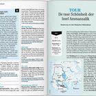 Seite 210: Treffpunkt für Abenteurer - Übernachtungstipps und Infos zur Region Ostgrönland.

Seite 211: Tour - Die raue Schönheit der Insel Ammassalik. 
Wanderung um den Gletscher Mittivakkat.