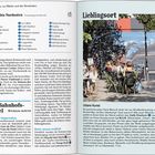 Seite 204: "Bastille bis Nordosten". Orte zum Bewegen und Ausgehen: Canauxrama, Café Charbon. Seite 205: "Lieblingsort".