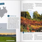 "Die Alternativen", Karte mit markierten Orten 6 bis 6.3, 1. Bislicher Insel, 2. Senne in Ostwestfalen. Bilder: Wildgänse und Heidelandschaft.