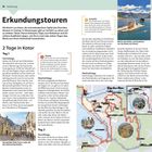 Erkundungstouren in Kotor. Tag 1: Vormittags Wanderung. Tipps: Aussicht von Glockenturm, Trinken bei Nitrox.
