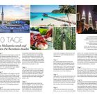 10 TAGE in Malaysia und auf den Perhentian-Inseln. Links steht "Malaysia & Singapur entdecken: Erkundungstouren".