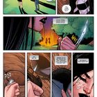 Comic mit drei Frauen im Wald. Eine sagt, sie ist ausgehungert. Eine andere entdeckt etwas hinter Gebüsch.