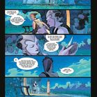 Comic mit Dialogen zwischen zwei Figuren in einer nächtlichen Landschaft. Eine Burg im Hintergrund.