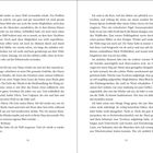 Links: Text über Verwandlung in Wolf, Nachbarn und Erinnerungen. 

Rechts: Text über Schwächegefühl, Naturbeobachtungen und Alltagsgedanken.