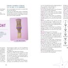"1001 Nacht", Materialien: Baumwolle, Metallringe, Häkelnadel. Anleitung für zweifarbige Spiralen, Illustration von Makramee-Deko.