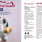 WEIHNACHTSSTRUMPF. BONUS. HINWEIS: Der Weihnachtsstrumpf wird im Stück gehäkelt. Anleitung mit Garn und Größe.