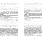 Seitenzahlen: 12 und 13. Text beschreibt ein Gespräch über einen Hund und zwischenmenschliche Beziehungen.