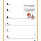 Zitronentartellettes Rezept. Kalender März 2027, Grafik mit Tipps zu Backpapier und Zitronencreme. Internationaler Frauentag.