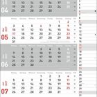 Ein Kalender für April bis Juli 2027 mit hervorgehobenen Feiertagen und KW, rechts eine Liste von Mai-Feiertagen.