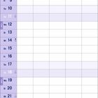 Kalender für April. Tage von 1 bis 30 aufgelistet, Wochenenden hervorgehoben. Große "04" unten rechts.
