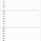 Kalenderblatt für April, mit Wochentagen und nummerierten Tagen. Markierungen am 10., 17., 25. und 30.