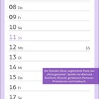 Kalendertage im April mit Hinweisen zur Pesto-Zubereitung. Spaghetti mit Pesto in Schüssel, Tomatensauce, Käse, Kräuter.