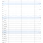 April-Kalender mit Wochentagen. Daten: 1 bis 30. Hervorhebungen an Sonntagen. Symbole für Sonnenauf- und -untergang.