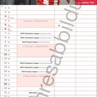 "Jonathan Tah", Spielplan für April mit Spielen der UEFA und DFB-Pokal, Logo des FC Bayern München links unten.