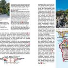 Es wird die Villa Ephrussi de Rothschild erwähnt. Eine Karte zeigt Wanderwege. Abgebildet ist ein Küstenleuchtturm.