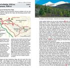 Montaña de la Botija, 2122 m; Montaña Samara, 1936 m. Vulkanwanderung am Fuße des Pico Viejo, Karte mit Wanderweg.