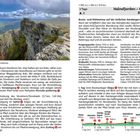 Boots- und Hüttentour auf der östlichen Hardangervidda. Im Hintergrund ein steiler Felsen mit grünem Tal darunter.