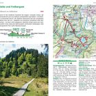 Titel: Hochleite und Freibergsee. Beschreibung der Wanderung vom Söllereck ins Stillachtal mit Karte und Profil.