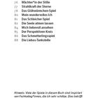 75 Ausgeglichenheit, Zentrierung und Stille finden   
76 Wächter*in der Stille  
Hinweis: Viele der Spiele inspiriert von Fachkolleg*innen.