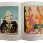 Links: "Vollard und seine Katze", 1960. Rechts: "Mann und Frau, stehende Akte", 1969. Beide von Pablo Picasso.