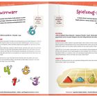 "Zahlenwirrwarr" links, "Spielzeug-Sudoku" rechts. Material und Durchführung beschrieben. Illustrationen mit Zahlen und Spielzeug.