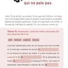 "Übung 10: Vocabulaire. Lesen Sie weiter und setzen Sie das passende Wort ein!" Text über einen Polizeieinsatz in Paris. Nummer 4, "Un crime qui ne paie pas". Seitenzahl 68.