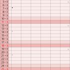 Kalenderseite: "4-2027" oben, Tage und Daten in Spalten. Sonntage in Rot, Montag bis Samstag in Grau.