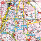 Stadtplan mit Straßennamen: Paulusstr., Marktstraße, Beckhausstraße. Logos für Bahn, Bus. Orte wie "Krankenhaus Mitte".