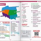 Texte: Inhalt, Ostseeküste & Masuren, Posen & Umgebung, Schlesien, Warschau & Umgebung, Von Krakau bis Lublin. Kartengrafik Polens.