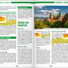 "Rund um Martin", "Fatra & Tatra", "Museum des Slowak. Dorfes", "Dorfbummel vor 200 Jahren", "Nacht im Schloss", "Salás Krajinka". 
