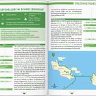 Seychellen im Schnelldurchlauf: Erlebnistouren mit Tipps zu Orten, Zeiten, Entfernungen, Hotelinfos und Aktivitäten. Eine Karte zeigt die Route.