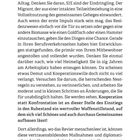 Ein Text über das Anpassen als permanenter Mitbewohner. Hervorgehoben: "Kooperation statt Konfrontation." Seite 12.