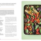 Oben: ESCALIVADA: LANGSAM GEBACKENE AUBERGINEN... Unten links: Rezept für 2-3 Personen. Rechts: Ofengericht mit Gemüse.