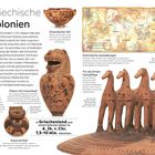 Griechische Kolonien. Mythische Wesen, Männerschmuck, Heiliger Frosch, Duftbehälter. Griechischer Stil, Flakon mit Löwenkopf.