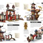 "Tempel des Lichts", "Feuertempel", "Tempel der Drachenenergie", "Stadt der Tempel", Set-Informationen, LEGO-Baustruktur, minifigurenreiche Szenen.