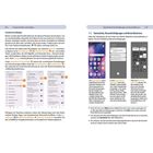 Text: "Tastatureinstellungen", "1.6 Statusleiste, Benachrichtigungen und Kontrollzentrum". Text beschreibt Einstellungen.