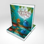 Der Titel lautet: "Die kleine Spinne Widerlich: Die Nachtwanderung". Zu sehen sind eine orange Spinne und ein blauer Käfer auf einem Ast.
