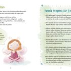 Feelis Tipp: Freude, Trauer, Wut, Angst: Alle Gefühle sind willkommen. Illustration eines Mädchens mit Flügeln.