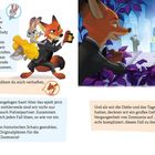 Officer Hopps, die Polizistin, und Nick Wilde, ihr Partner, lösen Fälle in Zoomania. Illustration: Ein Hase und Fuchs.